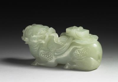 图片[2]-Jade Qilin (mythical creature), Qing dynasty (1644-1911)-China Archive